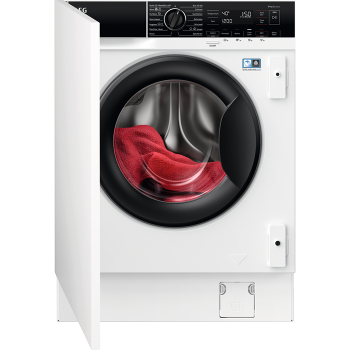 AEG - Inbyggd tvätt-tork - L7WBI864T4