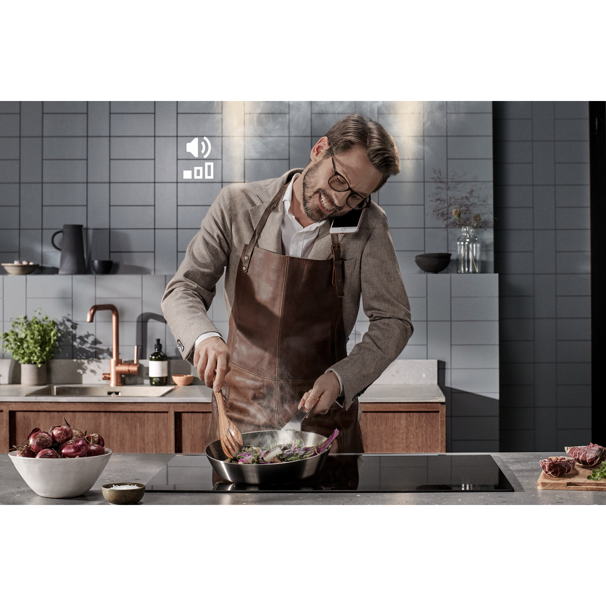 AEG - Svart köksfläkt - DVK5971HR