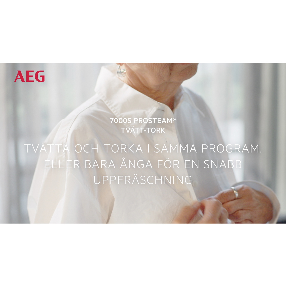 AEG - Fristående tvätt-tork - LWR722O84G