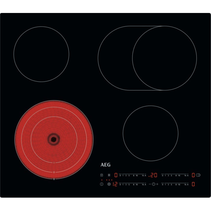 AEG 3000 Glaskeramik 60 cm KC460NNGC