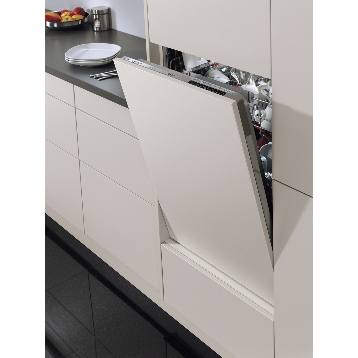 AEG - Integrerad diskmaskin 45-60 cm - FSK53617Z