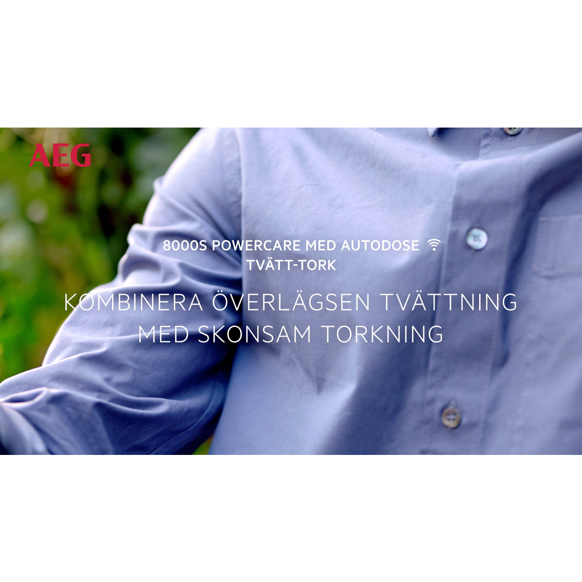AEG - Fristående tvätt-tork - LWR856A16Q