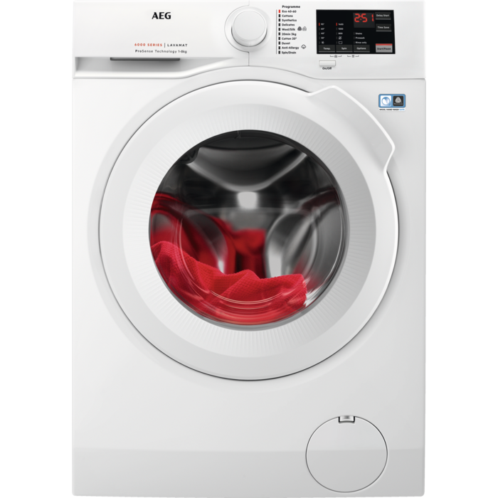 AEG - Tvättmaskin 8kg - LR612E84O
