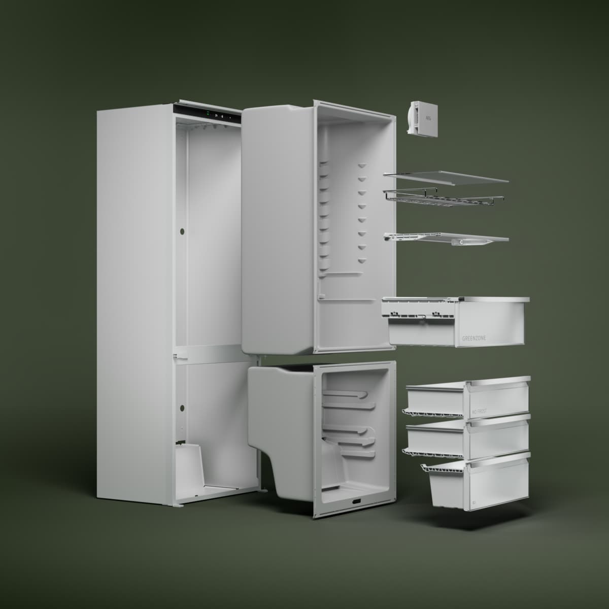 AEG - Integrerad kyl frys - TSC6M181ES