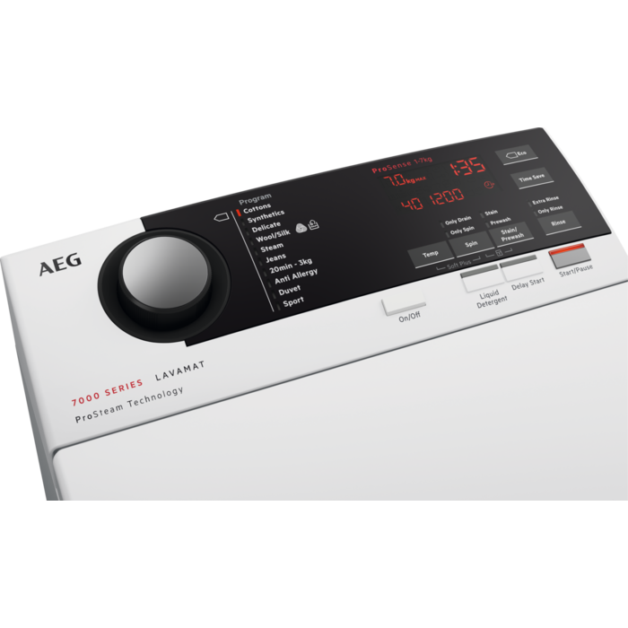 AEG - Toppmatad tvättmaskin - L7TPE721E5