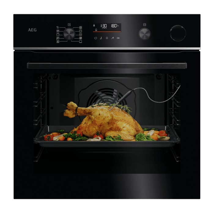 AEG 6000 SenseCook med SteamCrisp Ångugn/Varmluftsugn V7PBR521SB