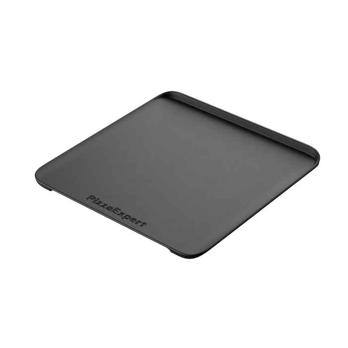 Cast iron tray - perspective view