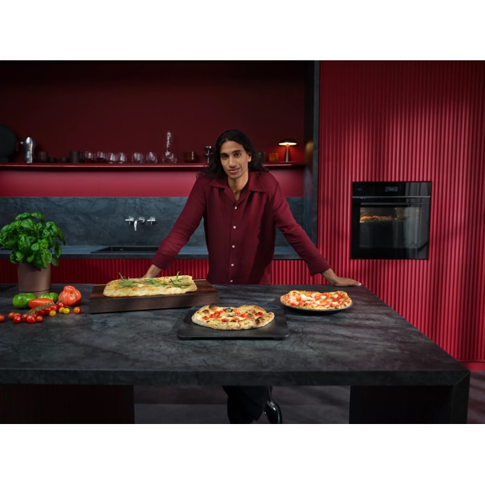 The Pizza Expert oven: Pizza approved by Italian Pizza experts.