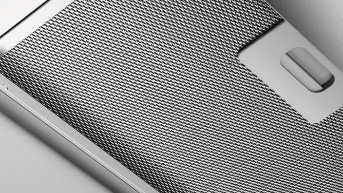 Filternät i aluminium/rostfritt stål