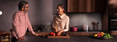 Integrerad köksfläkt i överskåpet