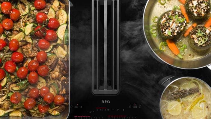 Tillagar mat på hällen med Double FlexiBridge®