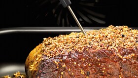 Matlagningstermometer i kött i AEG:s sous-vide ugn