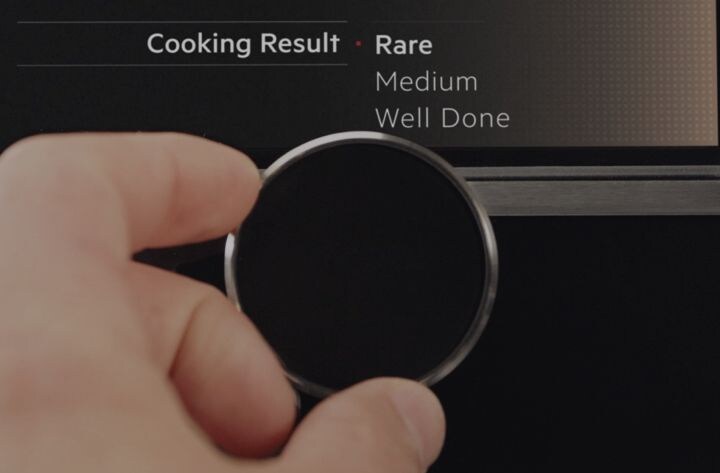 Food sensor, som här används på en fin skiva kött. Food sensor, som här används på en fin skiva kött.