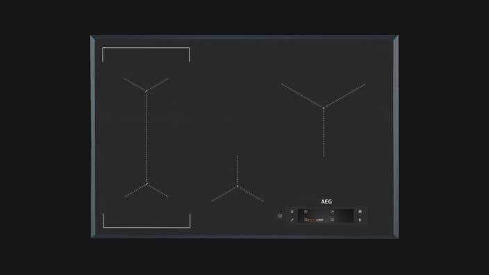 en induktionshäll från aeg