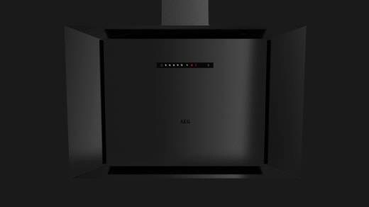 Matt Black köksfläkt