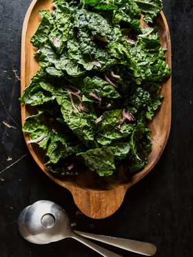 En fräsch bladsallad