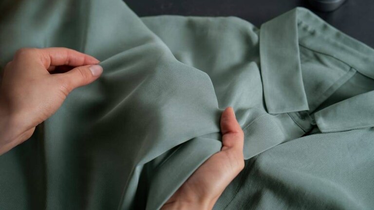 Close-up of steam cooking oven tray.