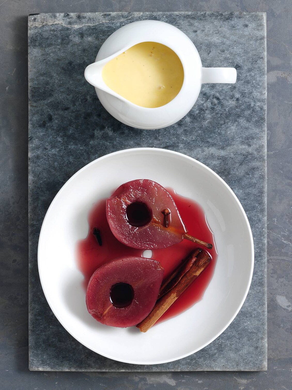 Päron i rödvin | AEG