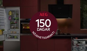 150 dagars nöjdhetsgaranti